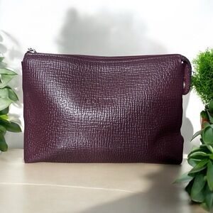 🔥SOLD🔥 LOEWE Burgundy Clutch
